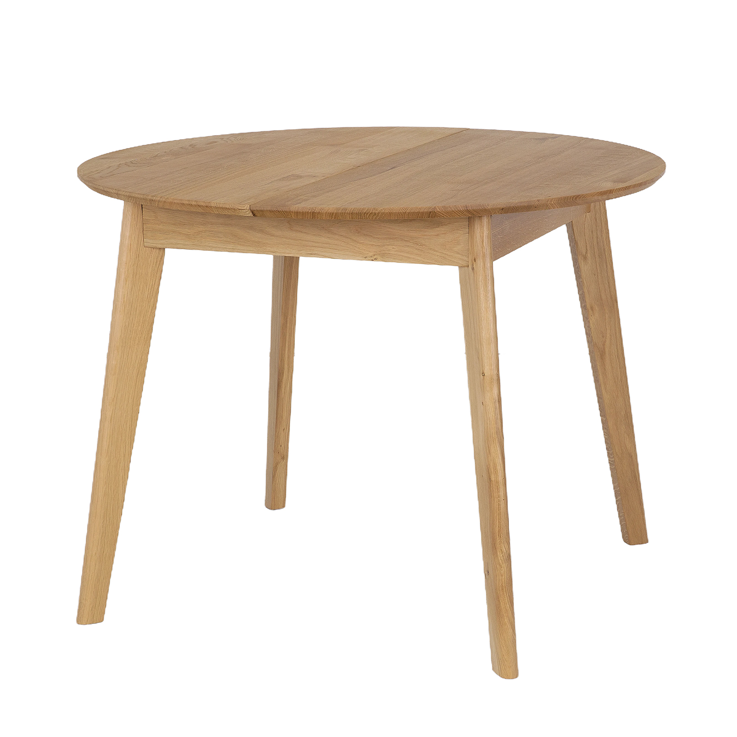 Stół dębowy okrągły rozkładany DR01
