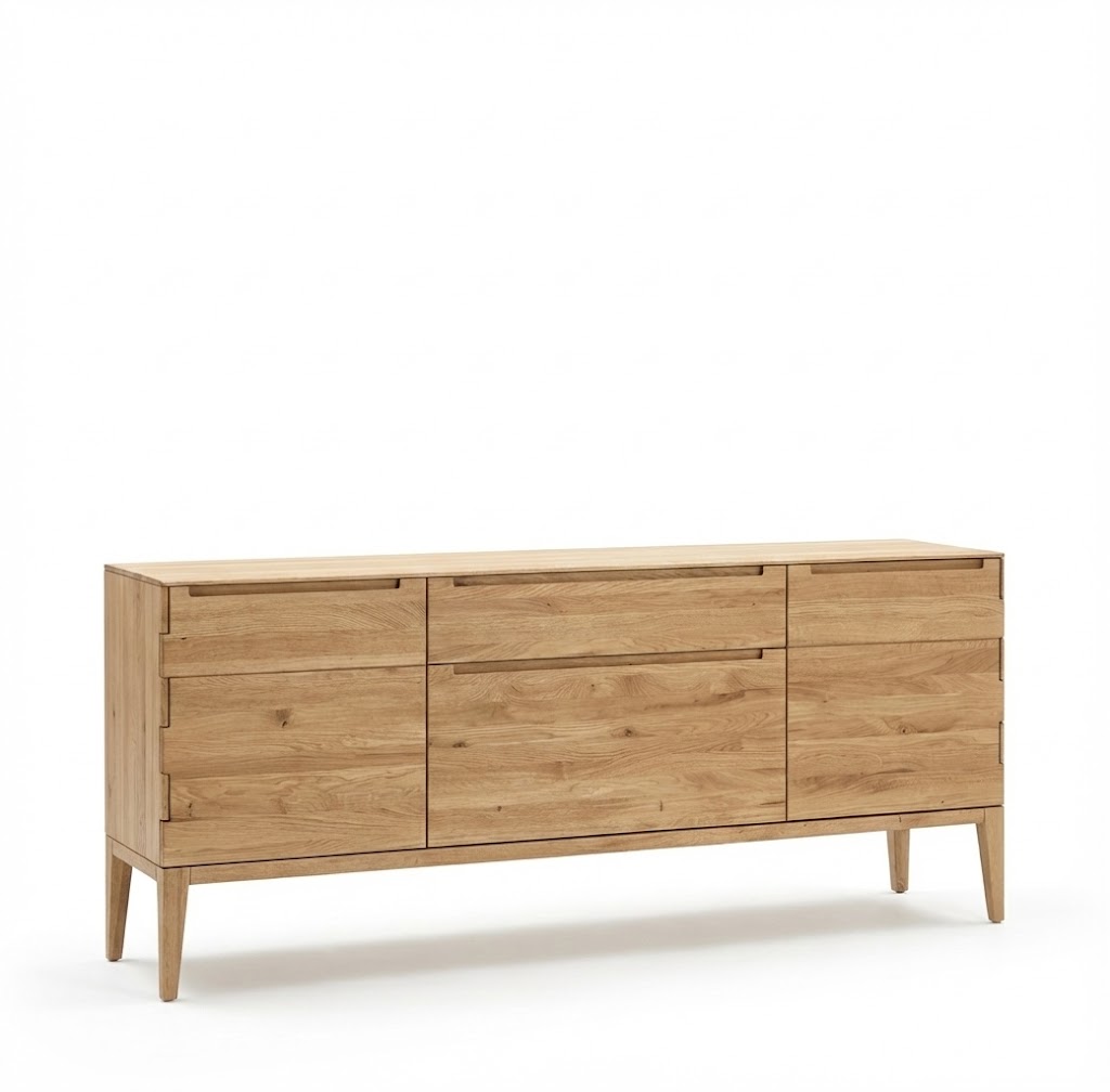 Komoda dębowa ZK09 - obrazek 2