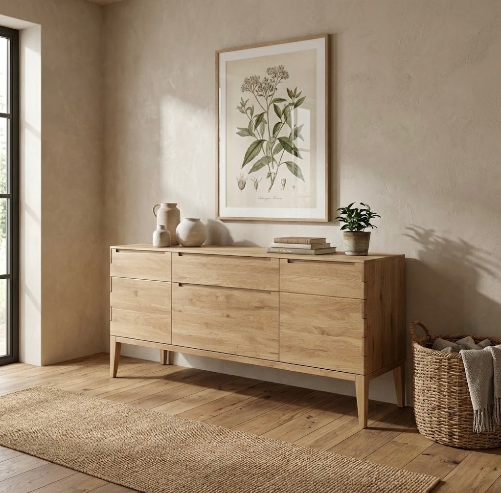 Komoda dębowa ZK09 - obrazek 3