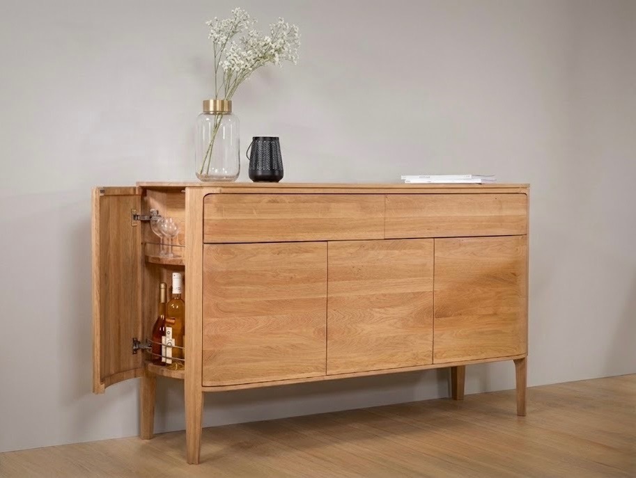 Komoda dębowa KR14 - obrazek 4