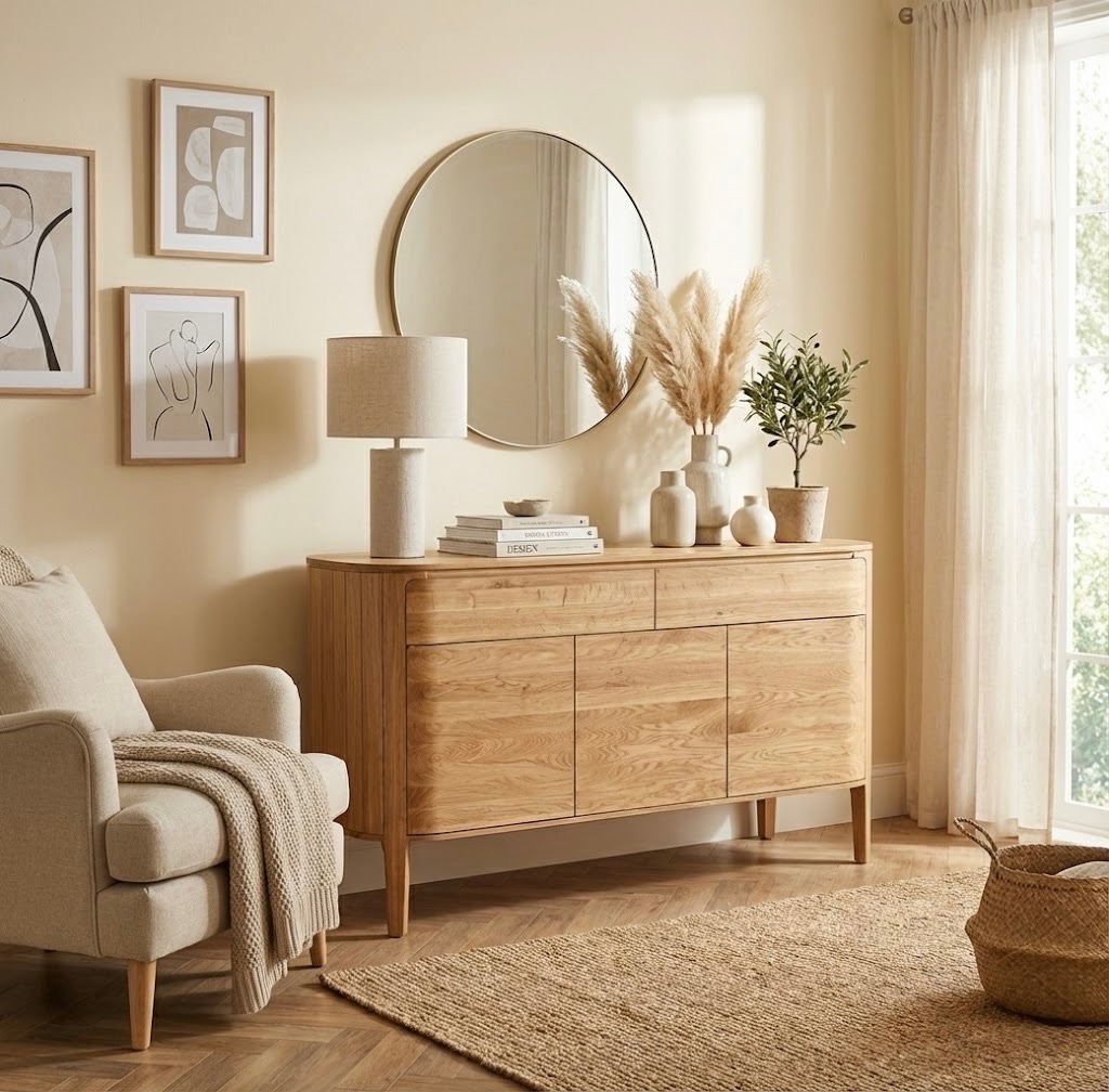 Komoda dębowa KR14 - obrazek 3