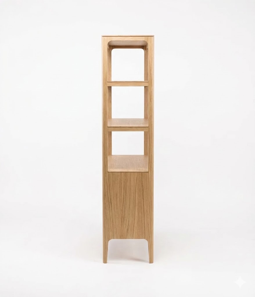 Biblioteka dębowa KR13 - obrazek 2