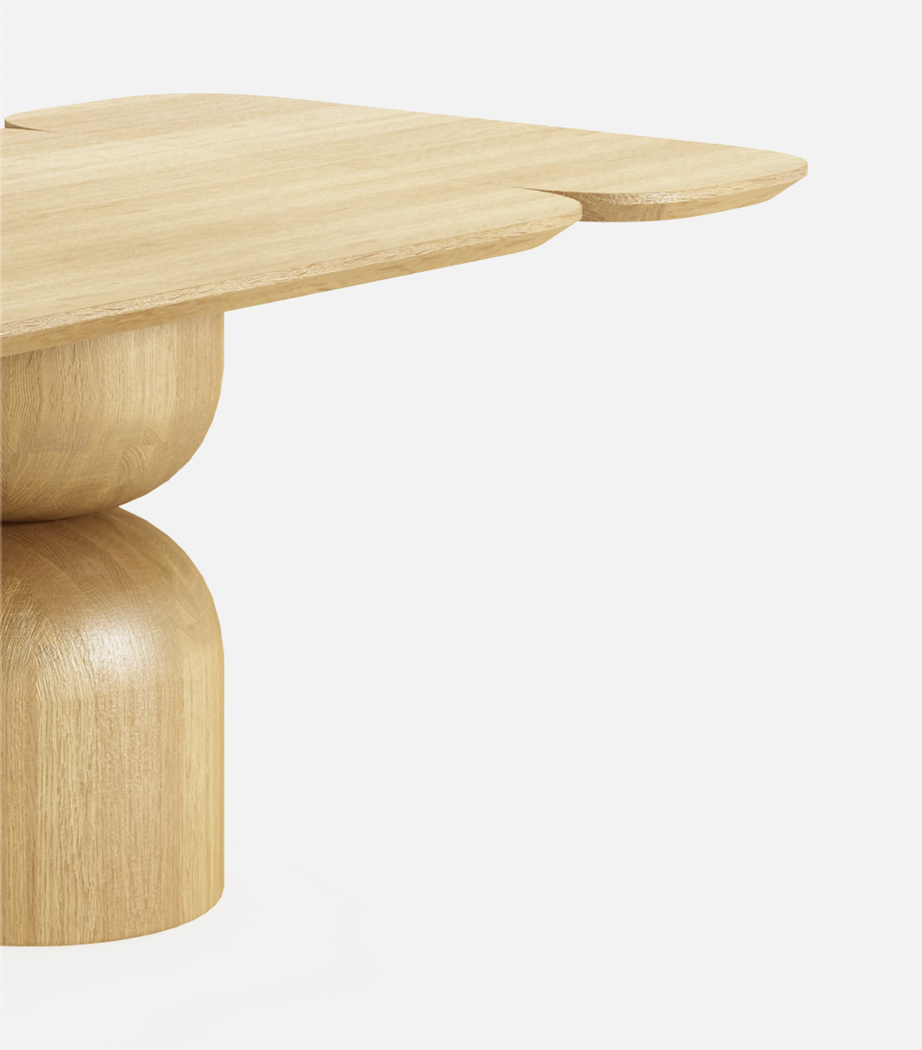 Stół dębowy rozkładany AW06 - obrazek 6