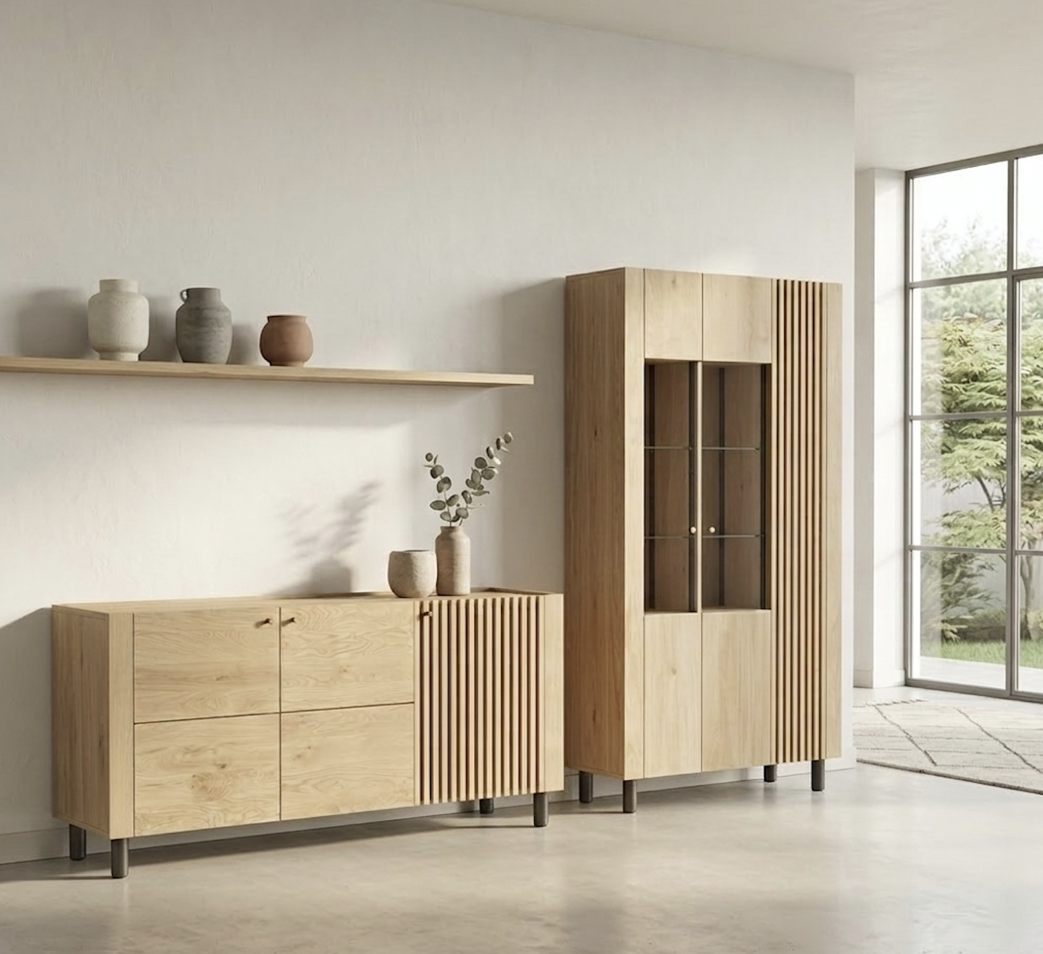 Komoda dębowa ZE85 - obrazek 4