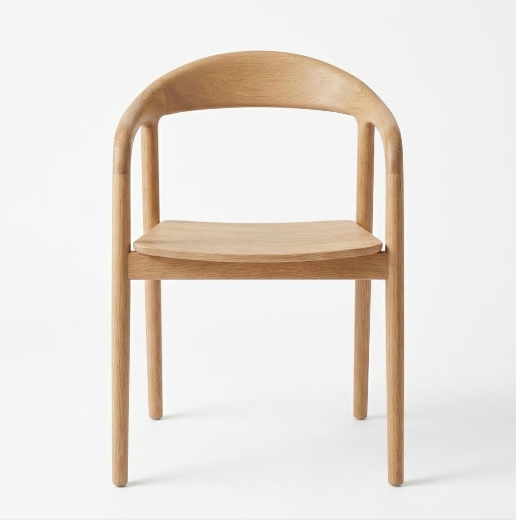 Krzesło dębowe MS09B - obrazek 2