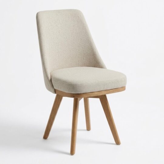 Krzesło dębowe obrotowe BM03