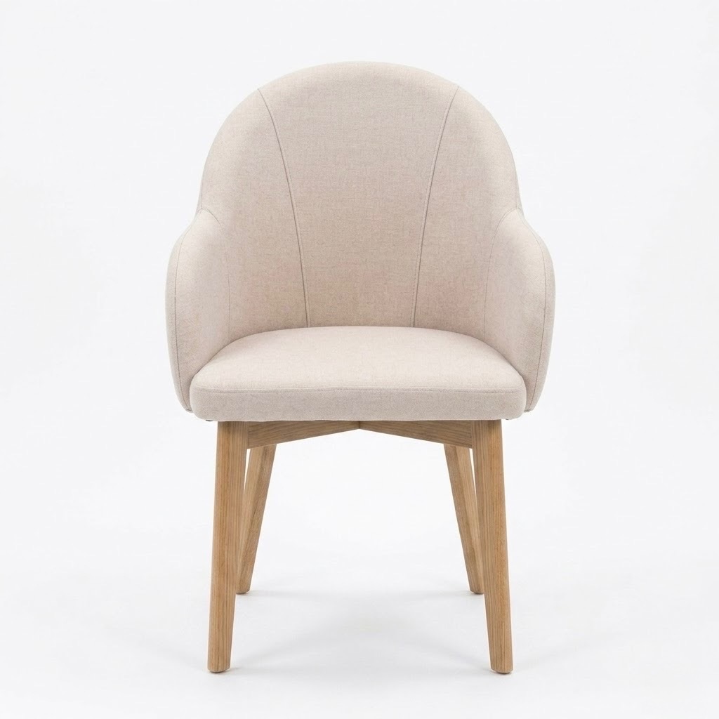 Fotelik dębowy BM05 - obrazek 3